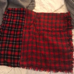 Madewell check scarf